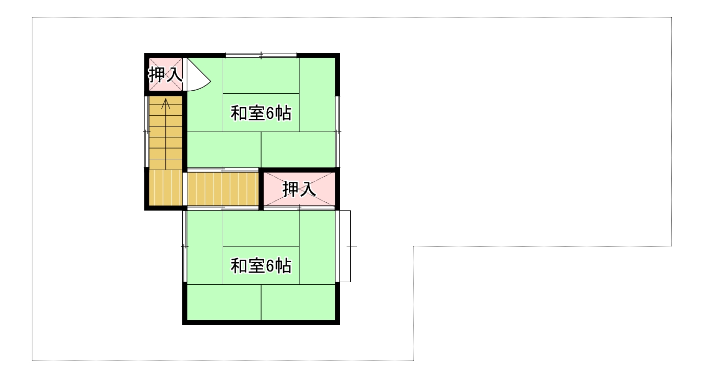 2階 間取り図